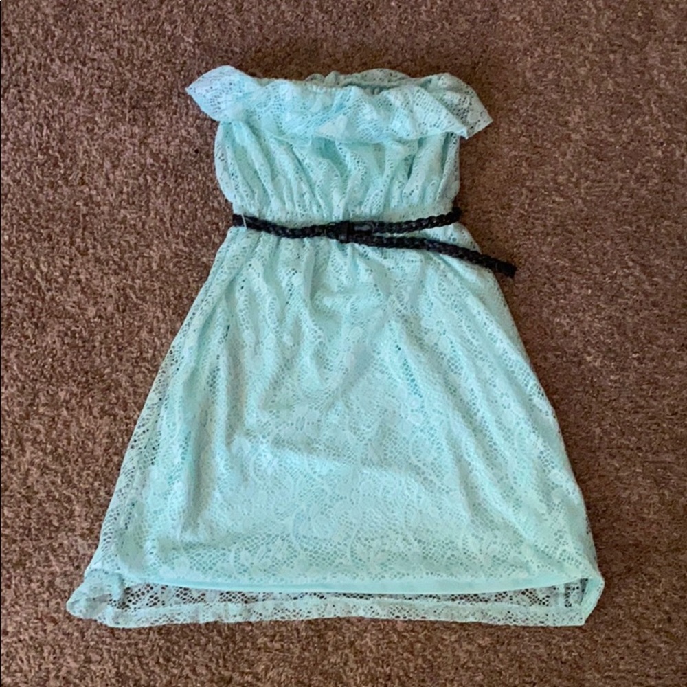 Strapless dress